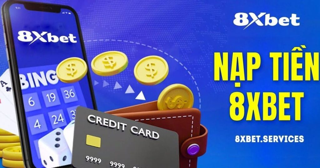 Hình ảnh về quy trình nạp tiền trên 8xbet